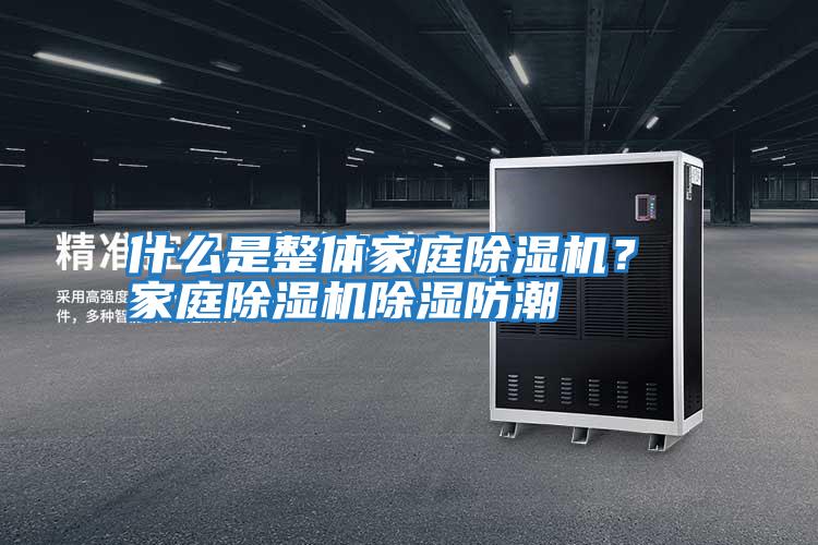 什么是整體家庭除濕機？ 家庭除濕機除濕防潮