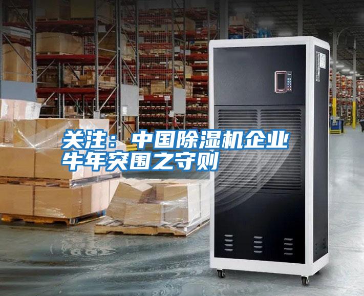 關注：中國除濕機企業 牛年突圍之守則