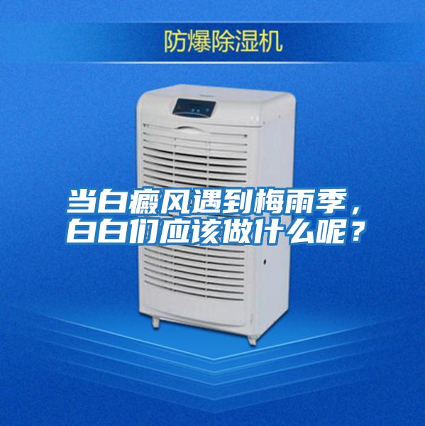 當白癜風遇到梅雨季，白白們應該做什么呢？