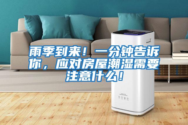 雨季到來！一分鐘告訴你，應(yīng)對房屋潮濕需要注意什么！
