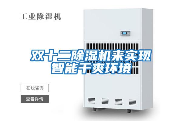 雙十二除濕機來實現智能干爽環(huán)境