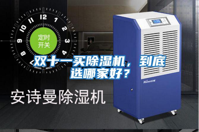雙十一買除濕機，到底選哪家好？