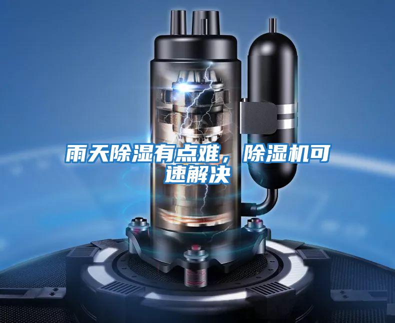 雨天除濕有點難，除濕機可速解決