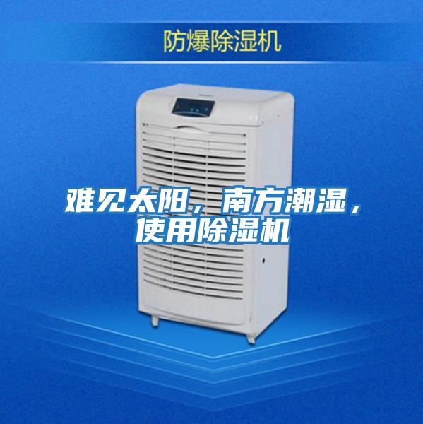 難見太陽，南方潮濕，使用除濕機(jī)
