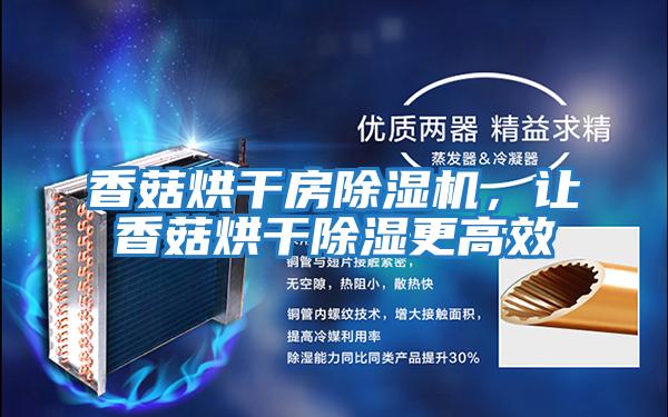 香菇烘干房除濕機，讓香菇烘干除濕更高效