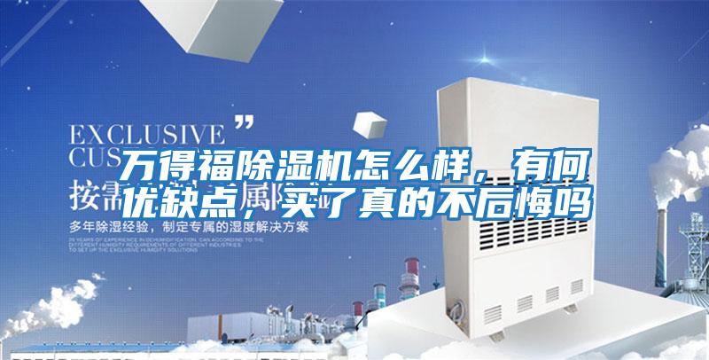 萬得福除濕機怎么樣，有何優(yōu)缺點，買了真的不后悔嗎