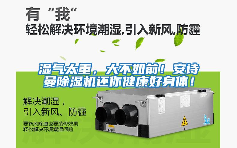 濕氣太重，大不如前！安詩(shī)曼除濕機(jī)還你健康好身體！