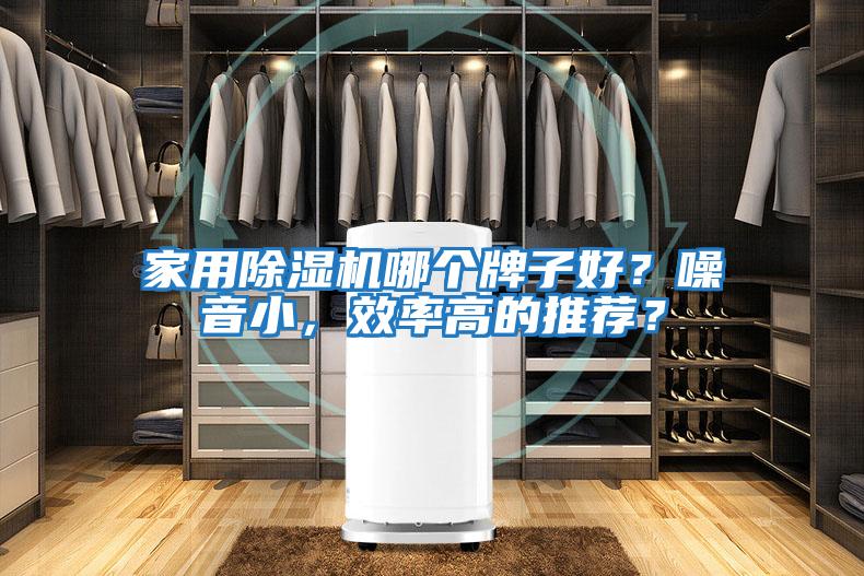 家用除濕機哪個牌子好?噪音小,效率高的推薦?