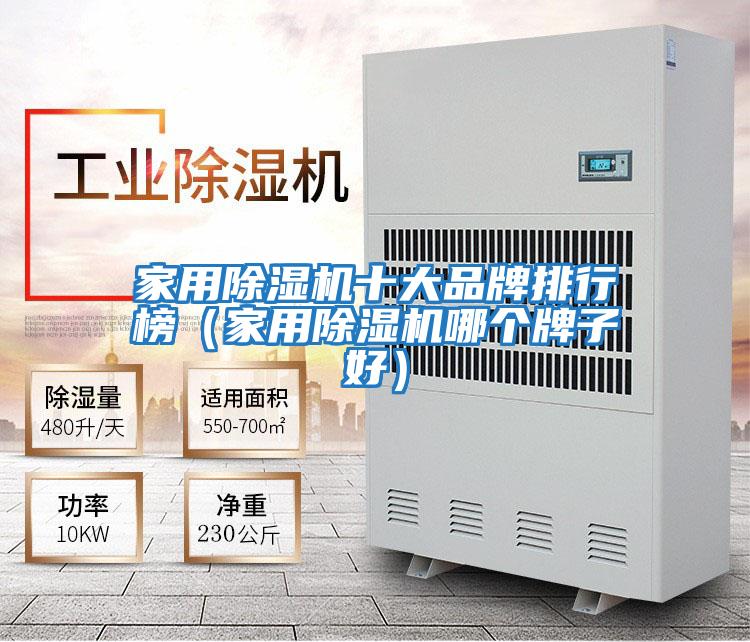 家用除濕機十大品牌排行榜(家用除濕機哪個牌子好)