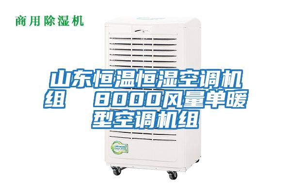 山東恒溫恒濕空調機組  8000風量單暖型空調機組