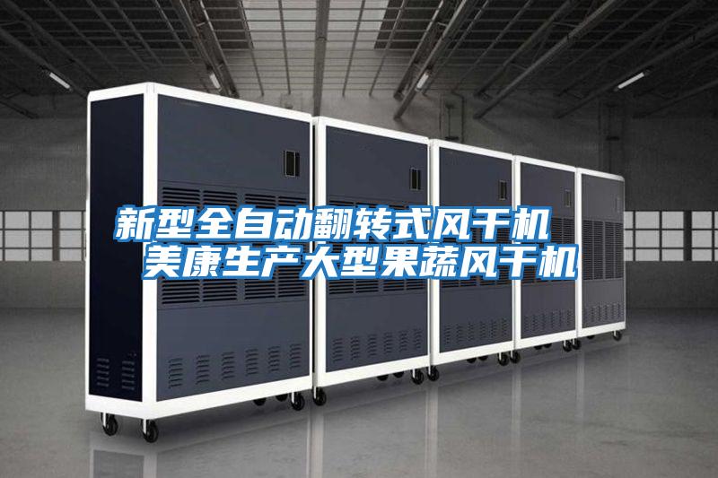 新型全自動翻轉(zhuǎn)式風干機  美康生產(chǎn)大型果蔬風干機