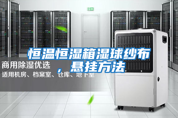 恒溫恒濕箱濕球紗布,懸掛方法