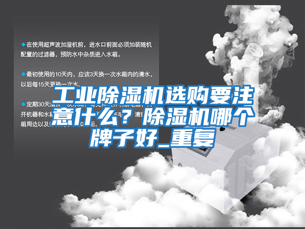 工業除濕機選購要注意什么？除濕機哪個牌子好_重復