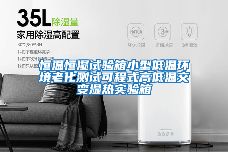 恒溫恒濕試驗箱小型低溫環境老化測試可程式高低溫交變濕熱實驗箱