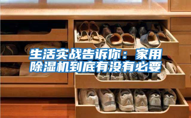 生活實戰告訴你：家用除濕機到底有沒有必要