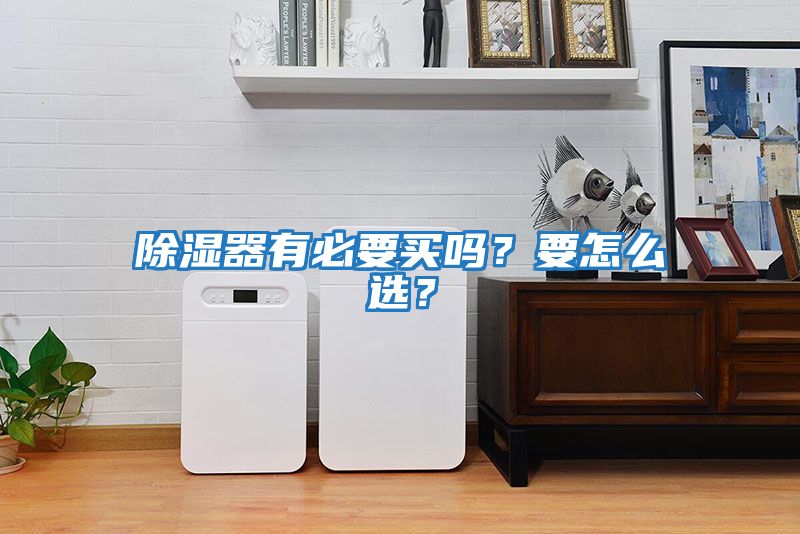 除濕器有必要買嗎？要怎么選？