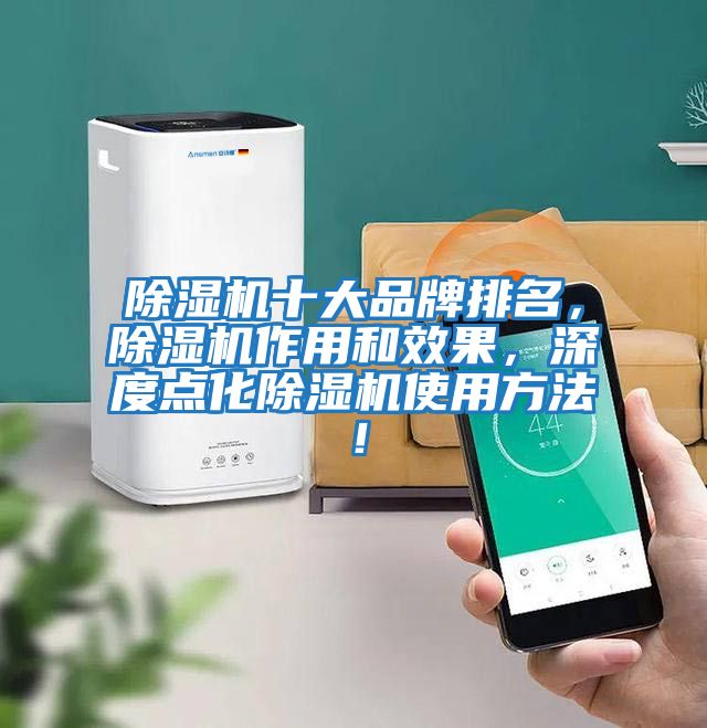 除濕機(jī)十大品牌排名，除濕機(jī)作用和效果，深度點(diǎn)化除濕機(jī)使用方法！